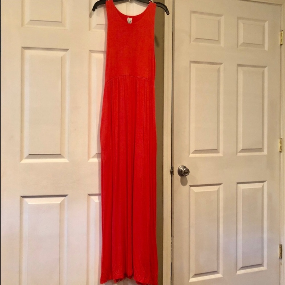 Bellami Coral Maxi Dress